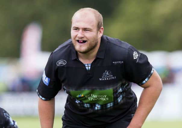 Adam Nicol has impressed Glasgow coach Dave Rennie with his showing in training. Picture: SNS/SRU