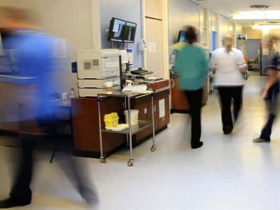 There was a build up of waste from the NHS. Picture: TSPL