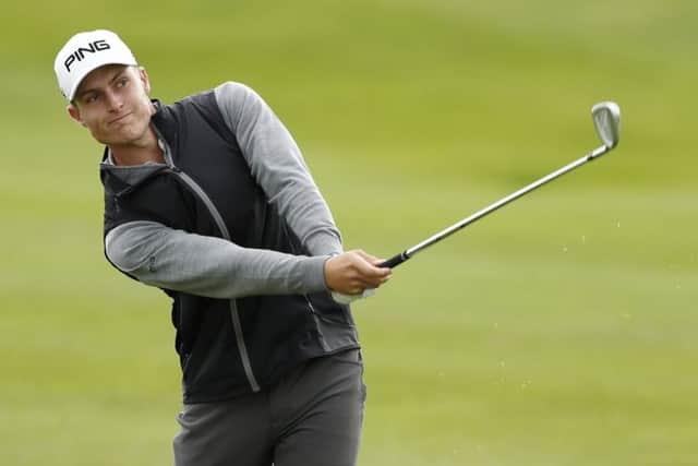 Calum Hill of Scotland in action during day one of the Monaghan Irish Challenge in Castleblaney. Picture: Luke Walker/Getty