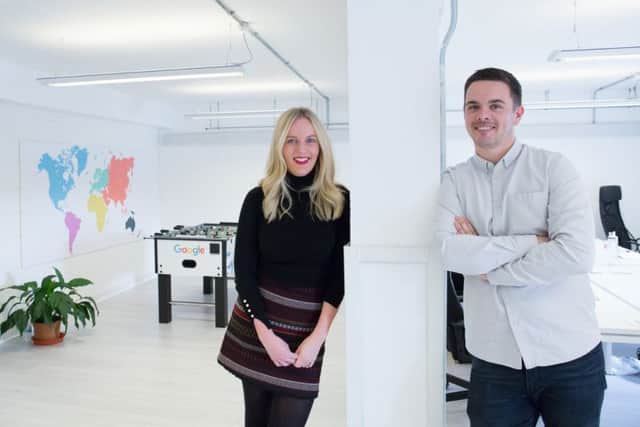The business was co-founded in 2011 by husband-and-wife team Craig and Laura Davidson. Picture: Elaine Livingstone