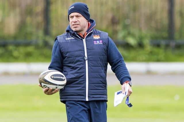 Richard Cockerill saw a sShocking defensive display by Edinburgh in last week's match against Benetton. Picture: SNS/SRU.