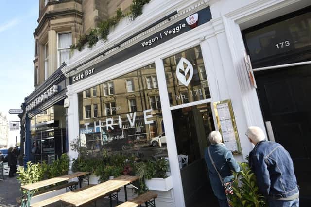 Santander provided six-figure support to Thrive Cafe:Bar in the Bruntsfield area of Edinburgh. Picture: Greg Macvean