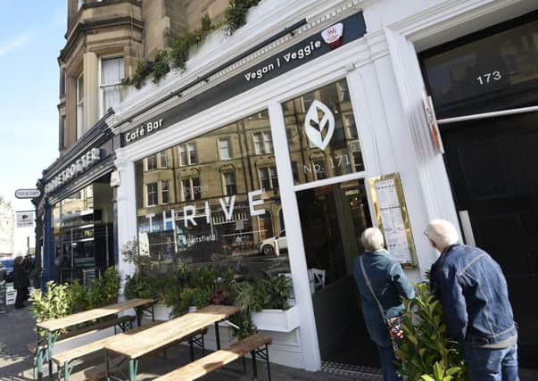 Santander provided six-figure support to Thrive Cafe:Bar in the Bruntsfield area of Edinburgh. Picture: Greg Macvean