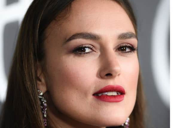 Keira Knightley said she was unable to leave her home for three months at one stage. Picture: Stewart Cook/REX/Shutterstock
