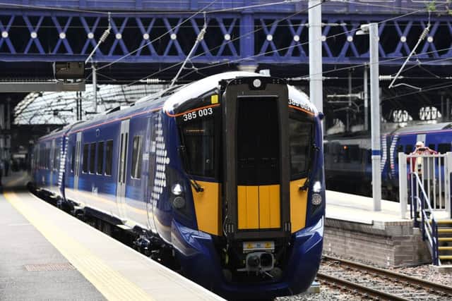 A railway union has called for urgent action to prevent train operator ScotRail from breaking an agreement not to dump human waste on Scotland's railways. Picture: John Devlin