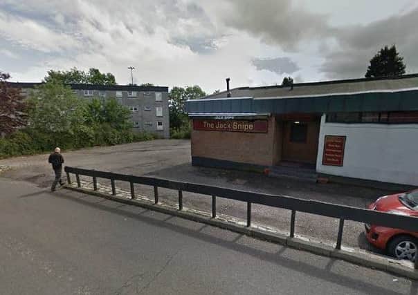 Police say the incident happened as the man was sitting outside the Jack Snipe Pub. Picture: Google