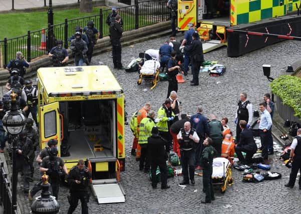 Sir Craig Mackey stayed in his car during the Westminster attack because he and his colleagues had no protective equipment. Picture: contributed