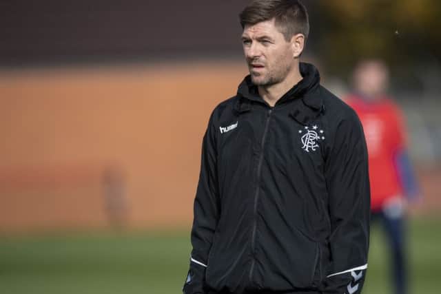 Steven Gerrard says he will not be getting carried away following Rangers' memorable win over Rapid Vienna. Picture: SNS.