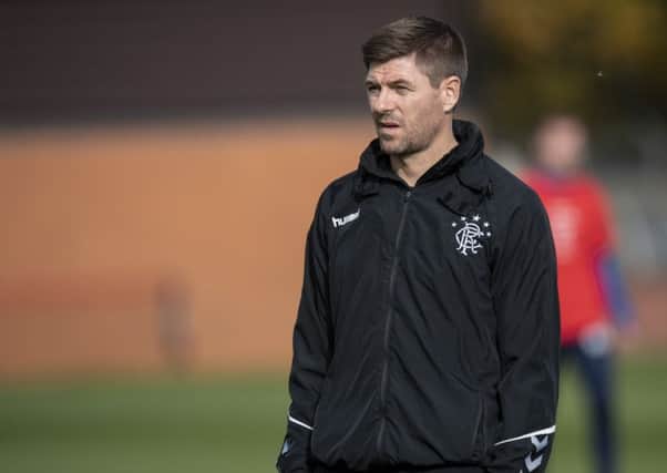 Steven Gerrard says he will not be getting carried away following Rangers' memorable win over Rapid Vienna. Picture: SNS.