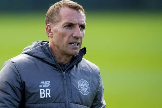 Brendan Rodgers says nobody at Parkhead is panicking over Celtic's disappointing start to the season. Picture: SNS.