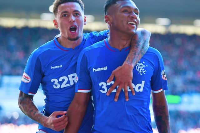 James Tavernier and Alfredo Morelos have been included in the Europa League team of the week.