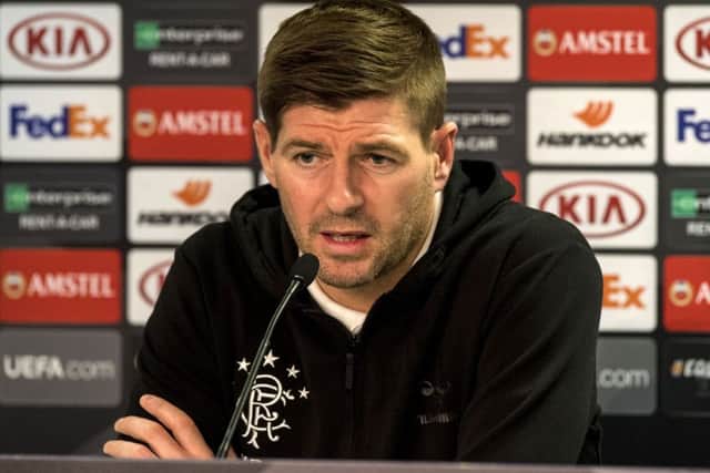 Rangers manager Steven Gerrard says Hearts are the real deal. Picture: SNS Group