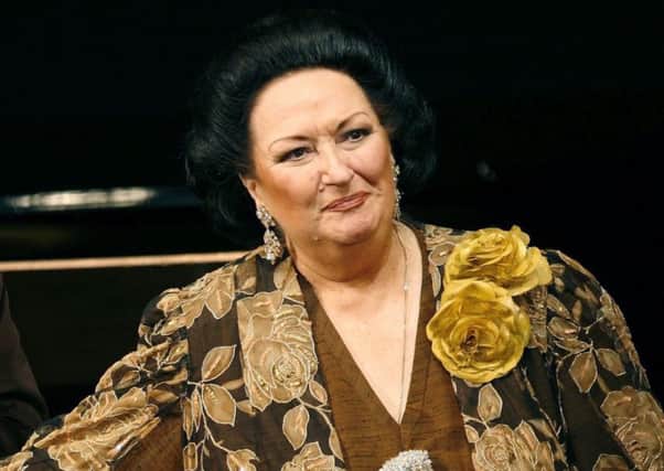 Spanish soprano Montserrat Caballe has died at 85. Picture: AP