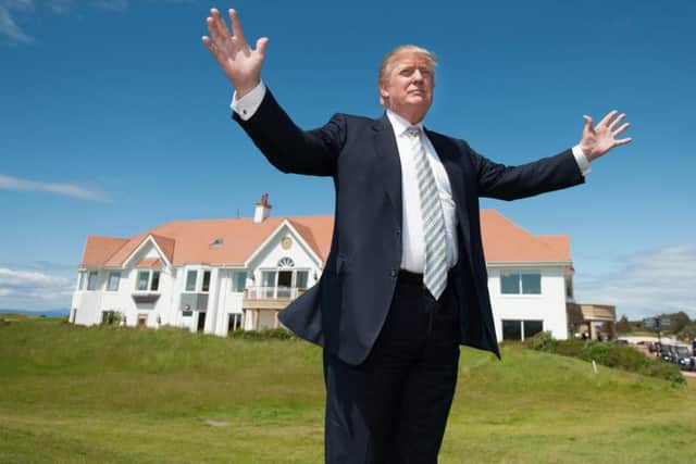 Trump also owns the Turnberry resort