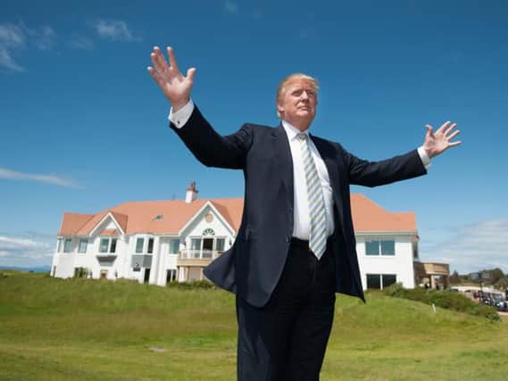 Trump also owns the Turnberry resort