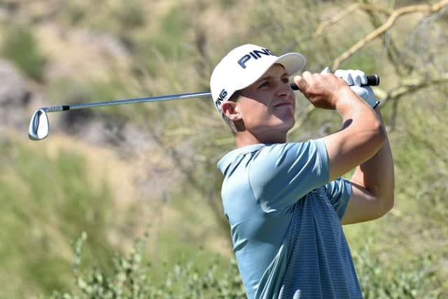 Calum Hill is chasing his second Challenge Tour triumph of the season on Irish soil. Picture: Mike Schoaf/Southwest PGA