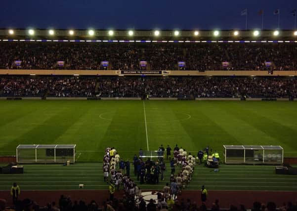 Murrayfield hosted Hearts v SC Braga. Pic: Neil Hanna