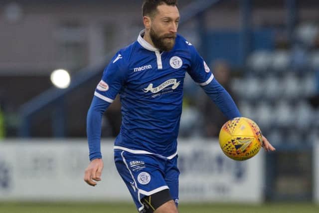 Stephen Dobbie in action for Queen of the South. Pic: SNS