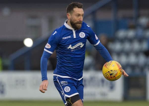 Stephen Dobbie in action for Queen of the South. Pic: SNS