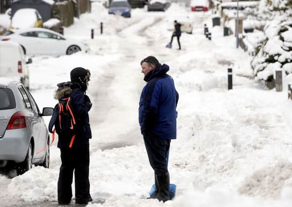 Falkirk felt the full brunt of the Beast from the East earlier this year.