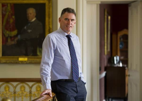 10/08/2017.
Ross McEwan, Chief Executive of The Royal Bank of Scotland Group photographed at the RBS headquarters in St Andrew Square, Edinburgh.