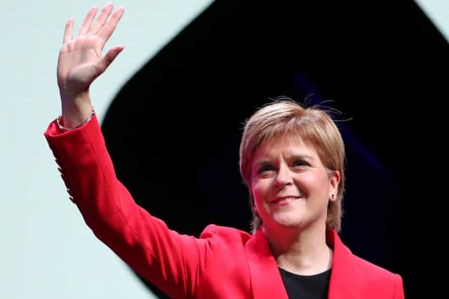 Nicola Sturgeon exposed a party with little left to say (Picture: Jane Barlow/PA Wire)