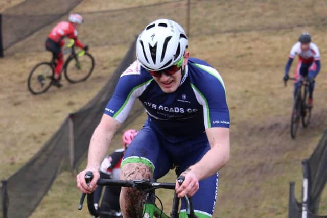 Rory Webster in the Cyclo Cross Event