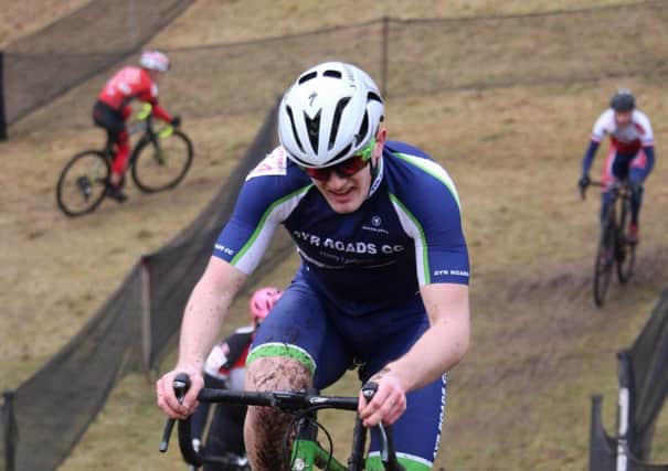 Rory Webster in the Cyclo Cross Event