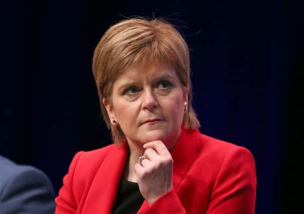 First Minister Nicola Sturgeon during the SNP autumn conference at the SEC, Glasgow. Picture: Jane Barlow/PA Wire