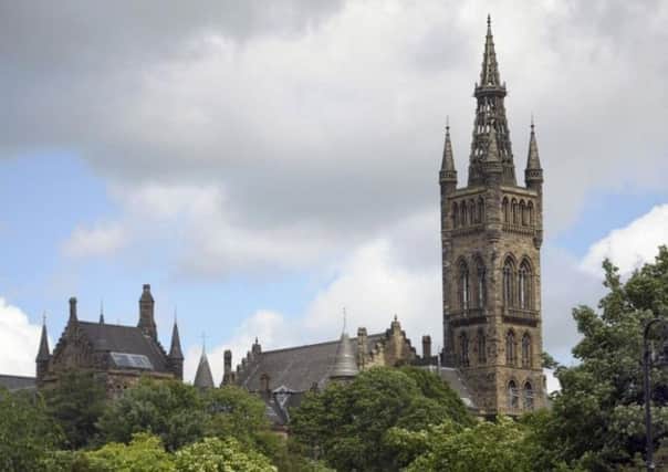 University of Glasgow. Picture: TSPL