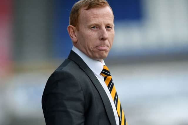 Stephen Aitken to be sacked as Dumbarton manager. Picture: SNS/Ross Parker