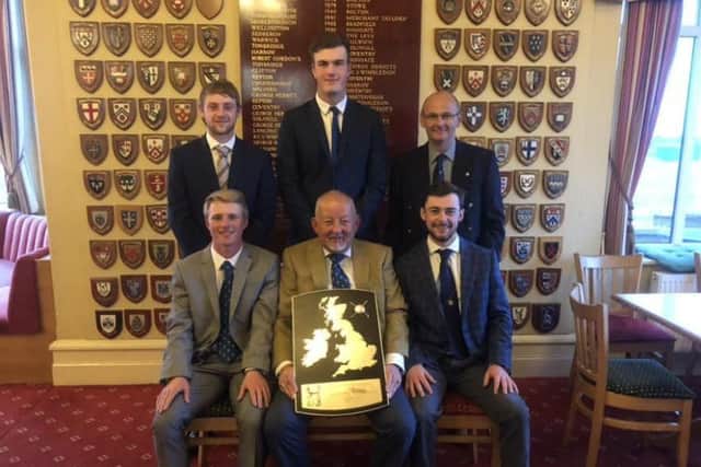 George Heriot's with the trophy