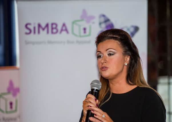 Former Celtic and Scotland player Kris Commons and partner Lisa Hague (pictured) are campaigning to increase support for parents after their daughter was stillborn in 2008. Picture: TSPL