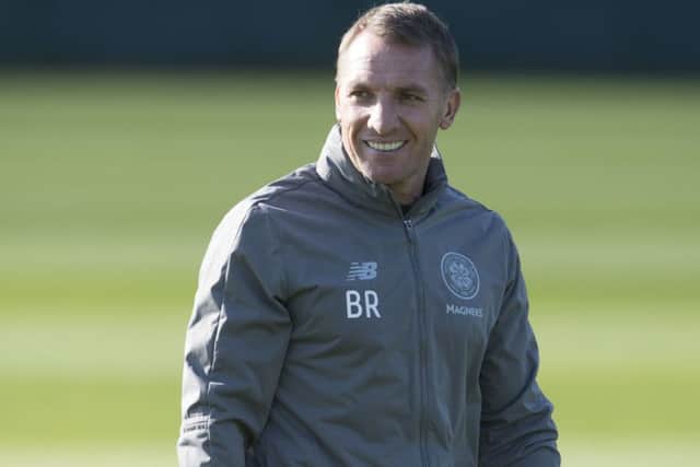 Brendan Rodgers faces Celtic/Aston Villa dilemma. Picture: SNS/Craig Foy