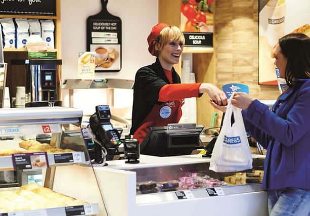 The 1,900-strong chain has seen strong demand for breakfast items. Picture: Greggs