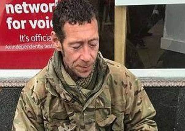 Ex-soldier Darren Greenfield, who lived on Edinburghs streets for years, died at the age of 47 days before Christmas