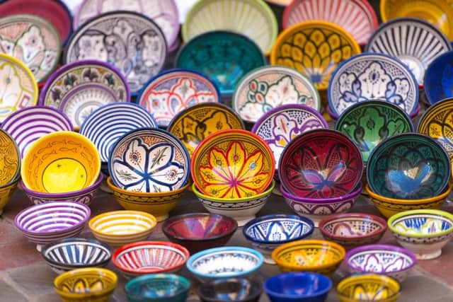 There is a plentiful array of authentic souvenirs on offer in Fes