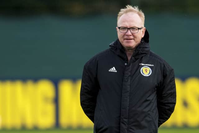 Scotland manager Alex McLeish. Picture: SNS