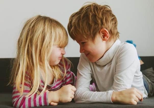 Children of divorcing parents should be given the opportunity to talk about how they feel