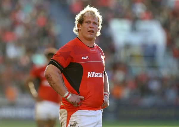 Former Saracens prop Petrus du Plessis brings a wealth of experience to Glasgow.  Picture: David Rogers/Getty Images