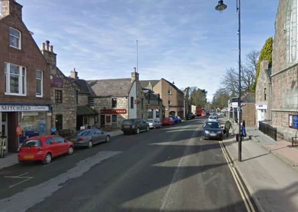 The incident happened in High Street, Banchory, Aberdeenshire. Picture: Google Maps