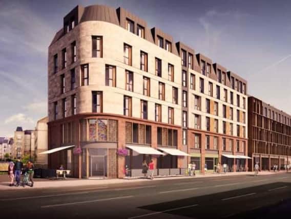 New developments on Leith Walk, like this one proposed for a site at Stead's Place, have been at the centre of the debate over the area's 'gentrification.'