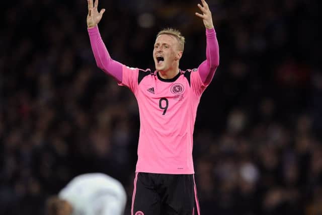 Scotland and Celtic striker Leigh Griffiths. Picture: Michael Gillen