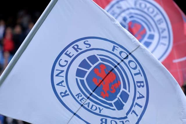 The famous Rangers logo. Picture: Getty Images