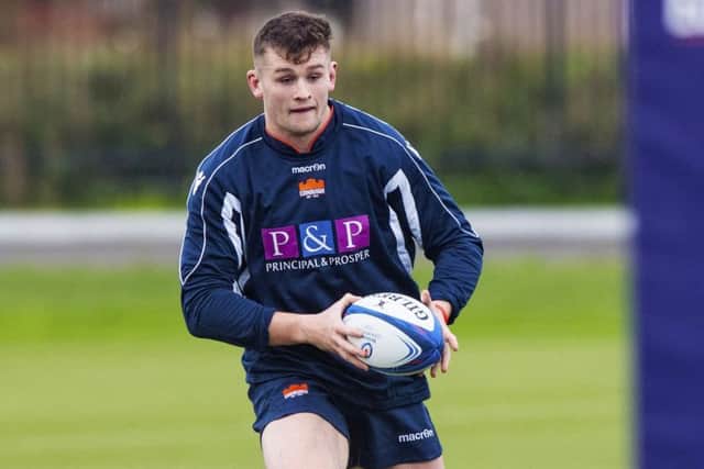 Edinburgh Rugby's Magnus Bradbury. Picture: Gary Hutchison/SNS/SRU