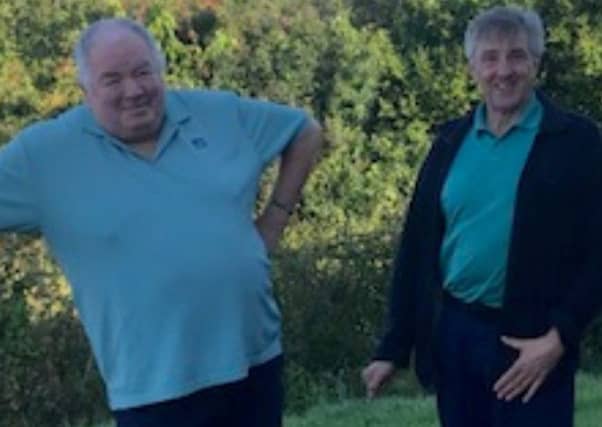 Argyll and Bute Health and Social Care Partnership (HSCP) Porters Alex McGowan and Jack Paterson are based the the Victoria Hospital on the Isle of Bute.