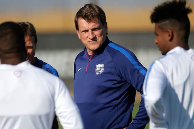 Israel head coach Andi Herzog. Picture: Doug Pensinger/Getty Images