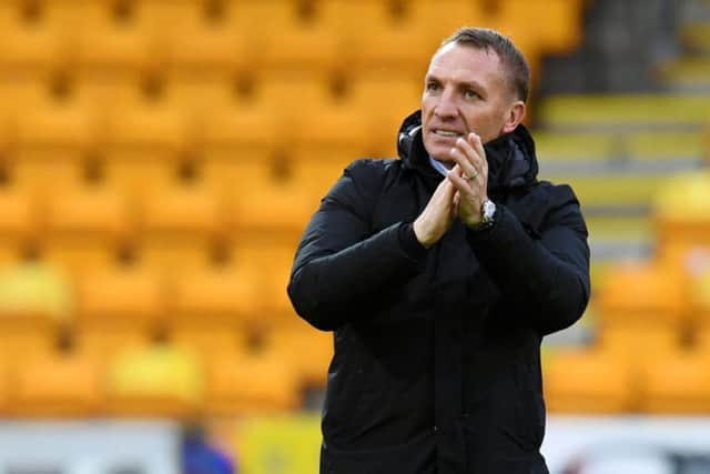 Celtic manager Brendan Rodgers. Picture: SNS