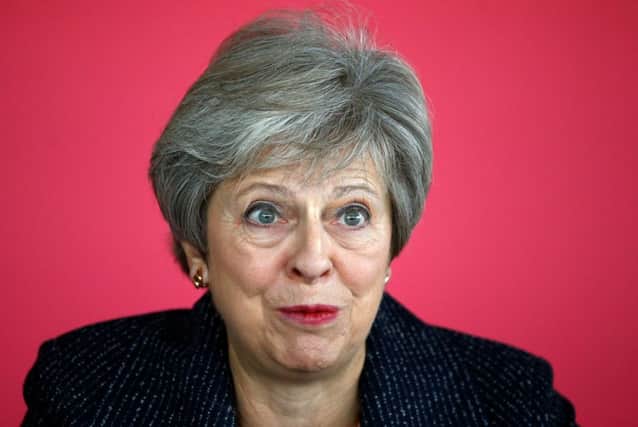 Theresa May on Brexit talks Picture: File