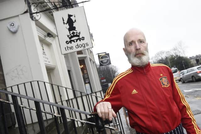 Pic Greg Macvean - 05/03/2018 - David Ramsden of The Dogs who is upset at the number of chain restaurants being allowed to open in Edinburgh
